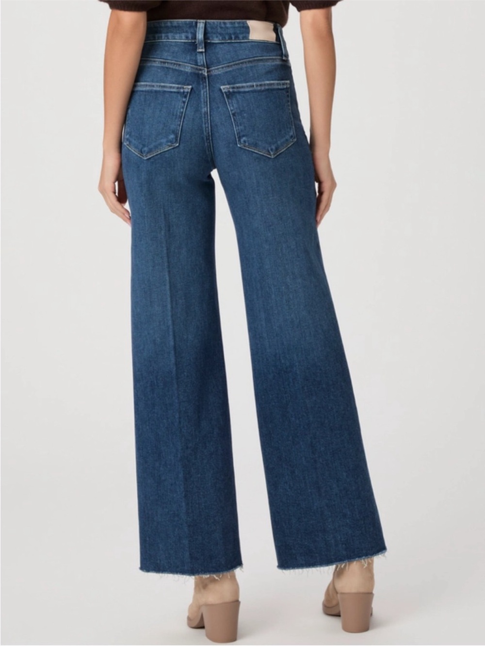 NWOT PAIGE Anessa Wide Leg Jean in Arpeggio 27x31 - Picture 2 of 9